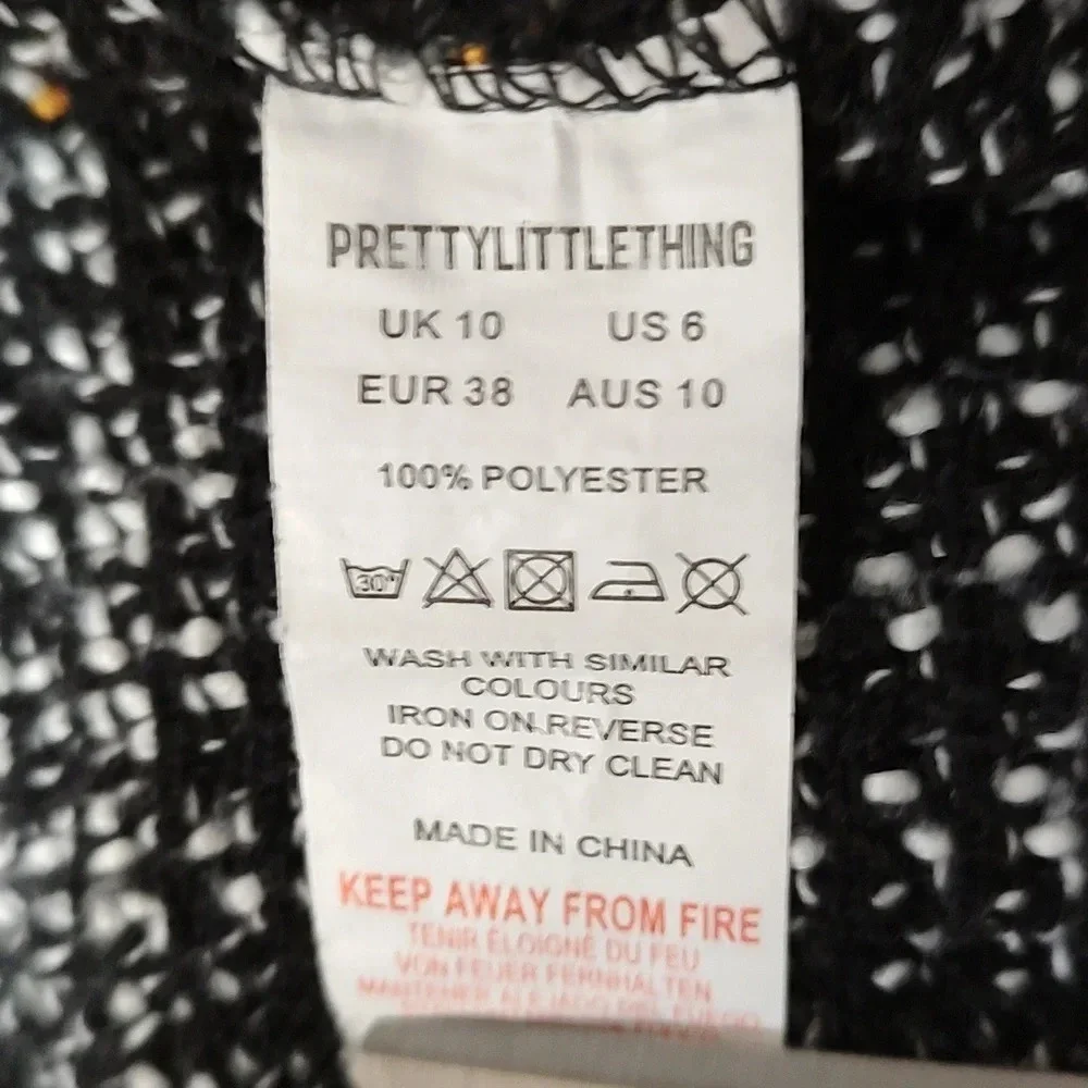 Pretty Little Thing Plaid Skirt Size 6